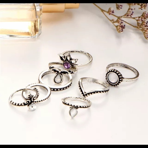 ❤️❤️❤️❤️❤️BOHO RING SET - Picture 5 of 5